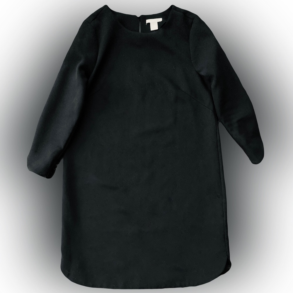 H&M Black Mini Shift Dress